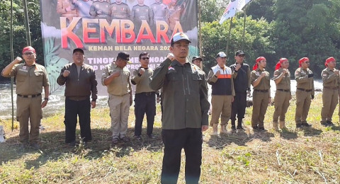 Tempa Mental Kepemimpinan, Ratusan Kader PKS Jambi Ikuti Kemah Bela Negara